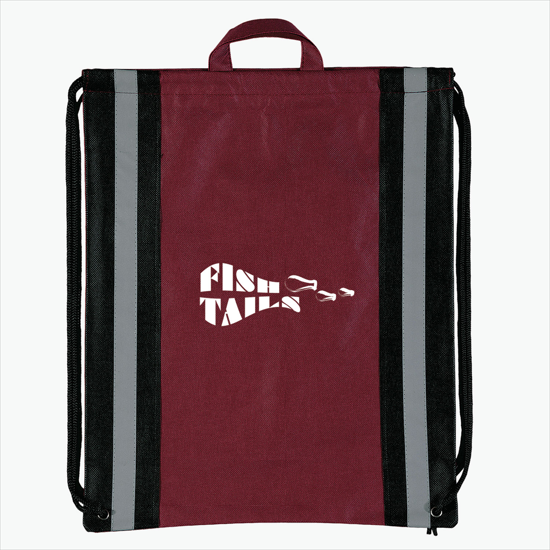 80 GSM Magellan Reflective Stripe Backpack