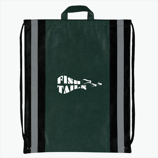 80 GSM Magellan Reflective Stripe Backpack
