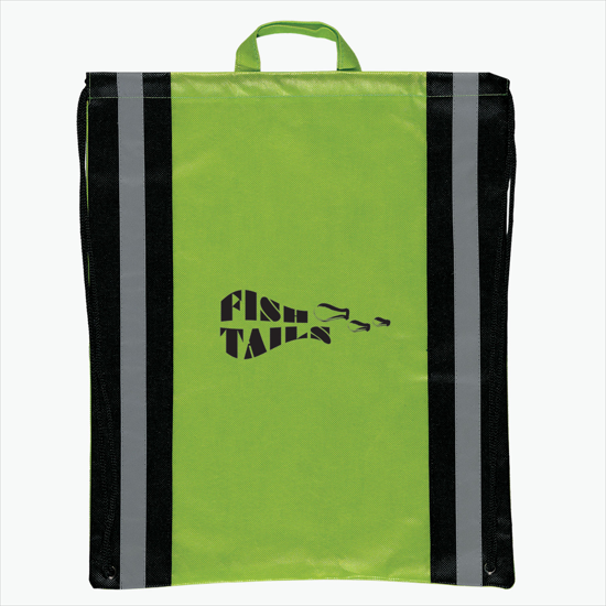 80 GSM Magellan Reflective Stripe Backpack