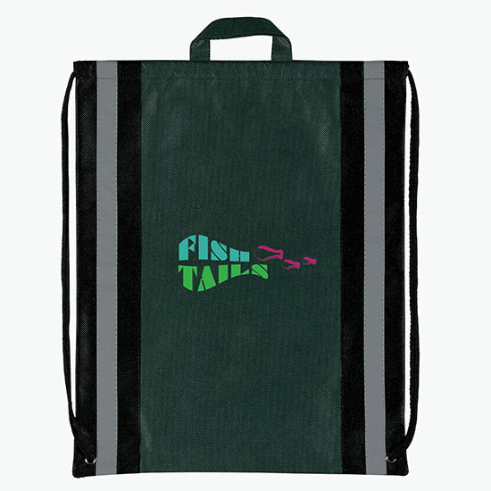 80 GSM Magellan Reflective Stripe Backpack - Full Color