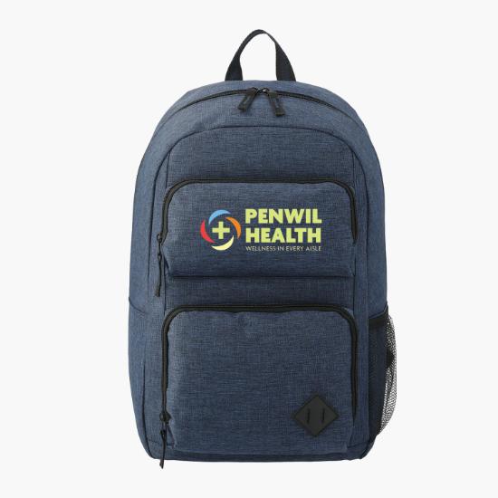 Graphite Deluxe Laptop Backpack - Full Color