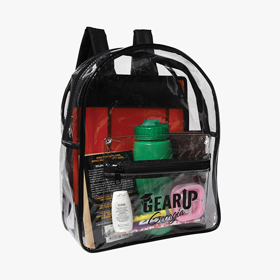 24-HOUR SERVICE TEMPORARILY UNAVAILABLE – Clear Security Backpack - 24-Hour Production