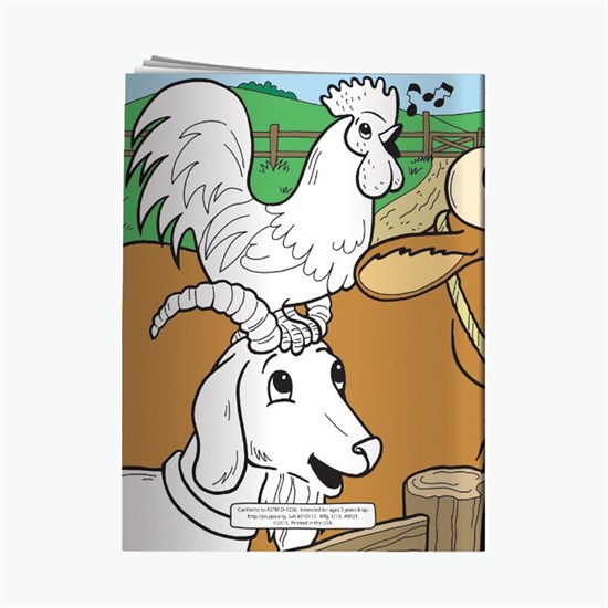 Coloring Book - Barnyard Animals