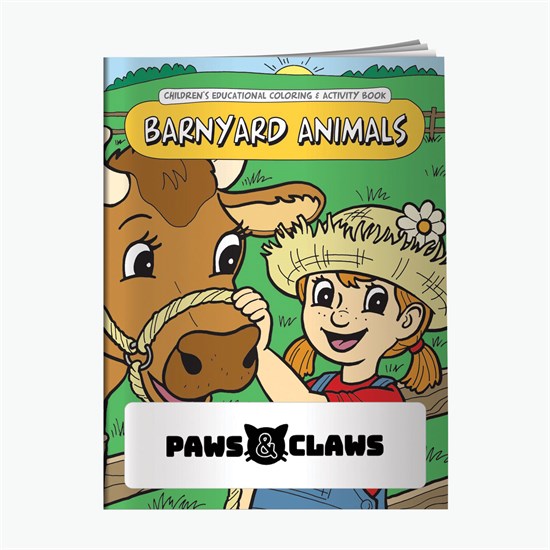 Coloring Book - Barnyard Animals