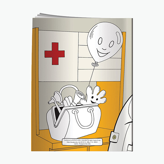 Coloring Book - Let's Go to the Doctor