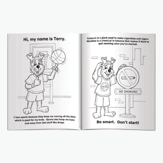 Coloring Book - Drug Free is the Way for Me