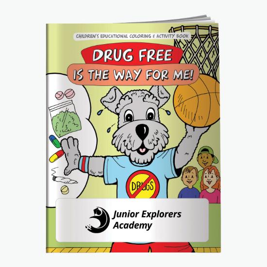 Coloring Book - Drug Free is the Way for Me