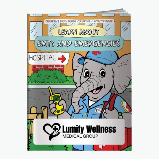 Coloring Book - Learn About EMTs and Emergencies