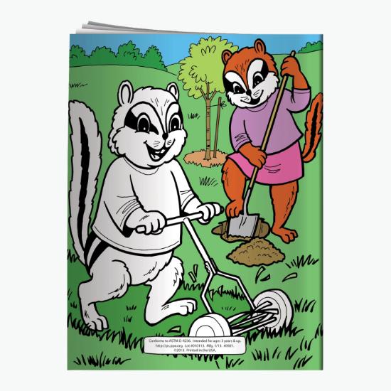 Coloring Book - Kids Care for a Clean Environment