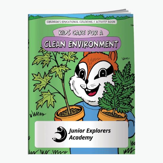 Coloring Book - Kids Care for a Clean Environment