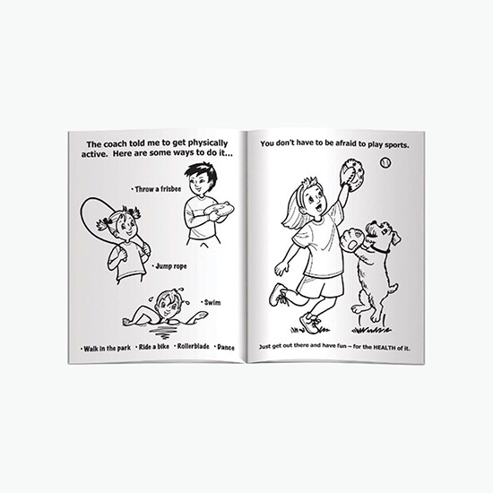 Coloring Book - Fitness is Fun