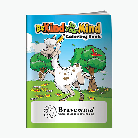 Coloring Book - Be Kind to Your Mind