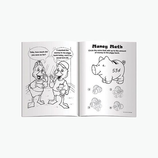 Coloring Book - Saving Money is Fun