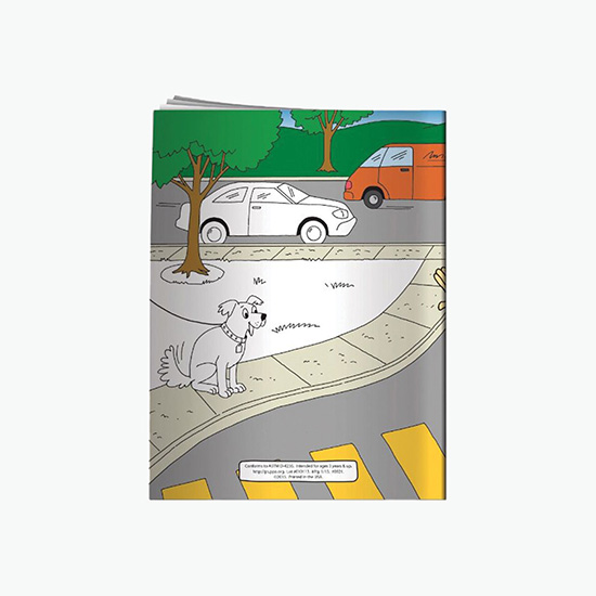 Coloring Book - My Visit with a Police Officer
