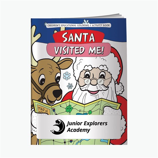 Coloring Book - Santa Visited Me