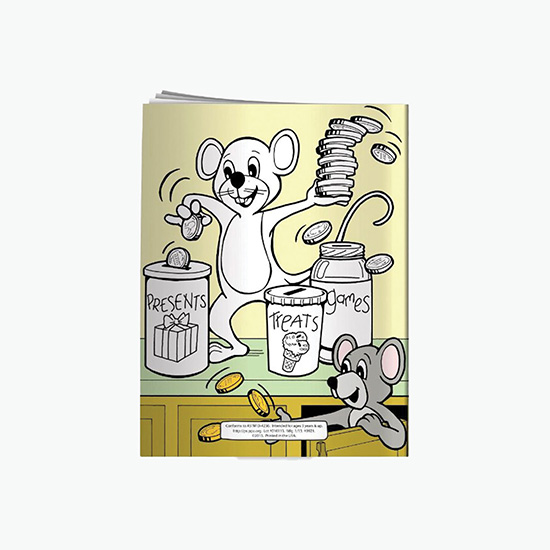 Coloring Book - Learning About Money: My Saving and Spending Plan