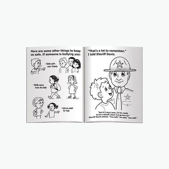 Coloring Book - My Visit with a Sheriff