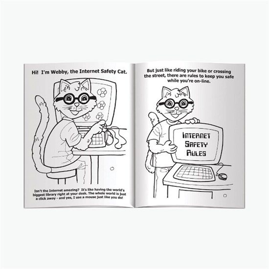 Coloring Book - Internet Safety