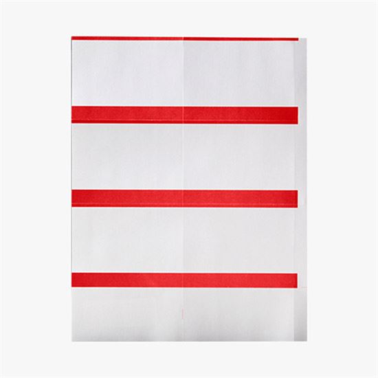 Printed Laser Insert Stock - 2 1/2 x 4 - Colors - Pack of 500 Inserts
