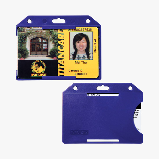 Open Face Card Holder - Horizontal