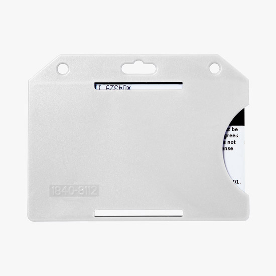 Open Face Card Holder - Horizontal