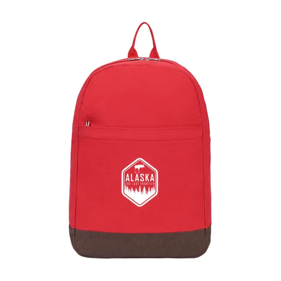 Ivy AWARE™ Recycled 12oz Cotton Laptop Backpack