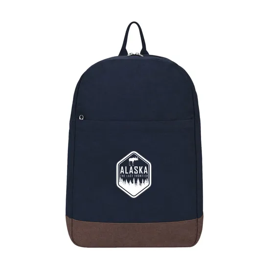 Ivy AWARE™ Recycled 12oz Cotton Laptop Backpack