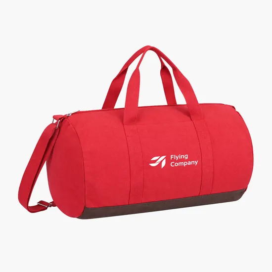 Ivy AWARE™ Recycled 12oz Cotton Barrel Duffel