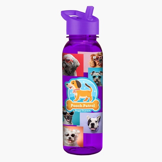 Outdoorsman Tritan Water Bottle 24 oz - Full Color