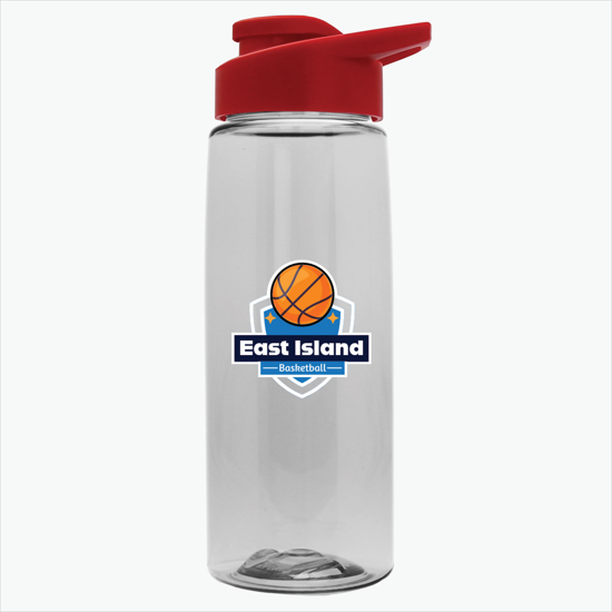 26 oz. Tritan Flair Bottle with Drink-Thru Lid - Full Color