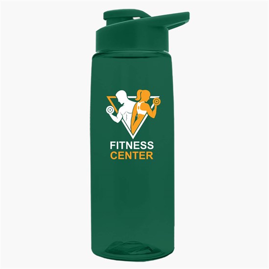 26 oz. Tritan Flair Bottle with Drink-Thru Lid - Full Color