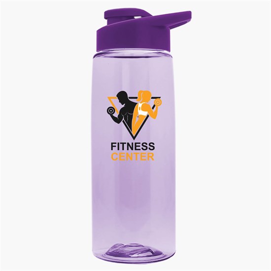 26 oz. Tritan Flair Bottle with Drink-Thru Lid - Full Color