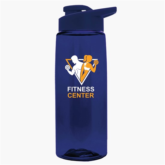 26 oz. Tritan Flair Bottle with Drink-Thru Lid - Full Color