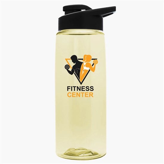 26 oz. Tritan Flair Bottle with Drink-Thru Lid - Full Color