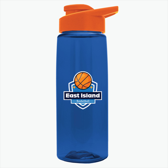 26 oz. Tritan Flair Bottle with Drink-Thru Lid - Full Color
