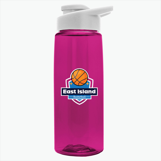 26 oz. Tritan Flair Bottle with Drink-Thru Lid - Full Color