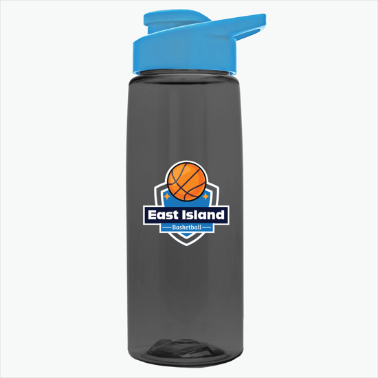 26 oz. Tritan Flair Bottle with Drink-Thru Lid - Full Color