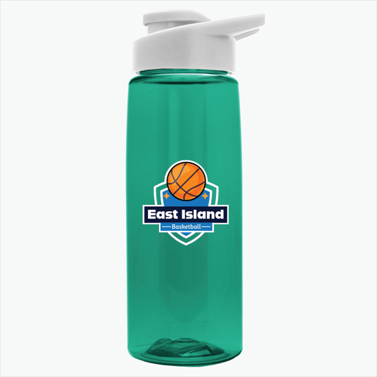 26 oz. Tritan Flair Bottle with Drink-Thru Lid - Full Color
