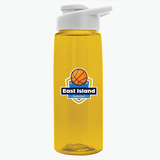 26 oz. Tritan Flair Bottle with Drink-Thru Lid - Full Color