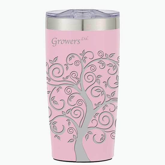 20 oz. Powder-Coated Two-Tone Himalayan Tumbler - Full Laser