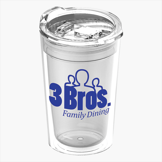 14 oz Transparent Sentinel Acrylic Insulated Tumbler
