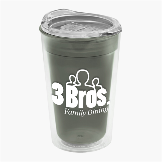 14 oz Transparent Sentinel Acrylic Insulated Tumbler