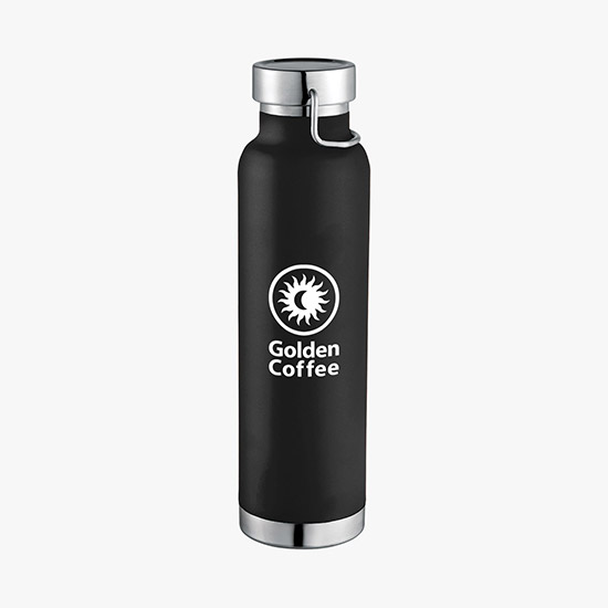 22 oz Thor Copper Vacuum Insulated Bottle - 24-Hour Production