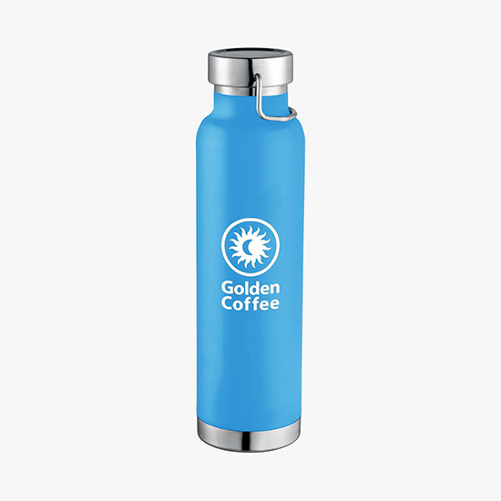 22 oz Thor Copper Vacuum Insulated Bottle - 24-Hour Production