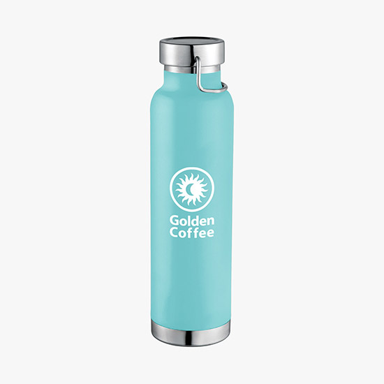 22 oz Thor Copper Vacuum Insulated Bottle - 24-Hour Production