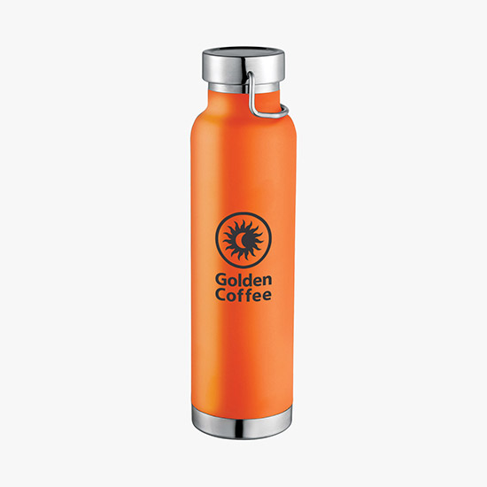 22 oz Thor Copper Vacuum Insulated Bottle - 24-Hour Production