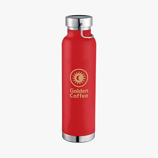 22 oz Thor Copper Vacuum Insulated Bottle - 24-Hour Production