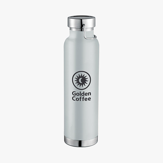 22 oz Thor Copper Vacuum Insulated Bottle - 24-Hour Production