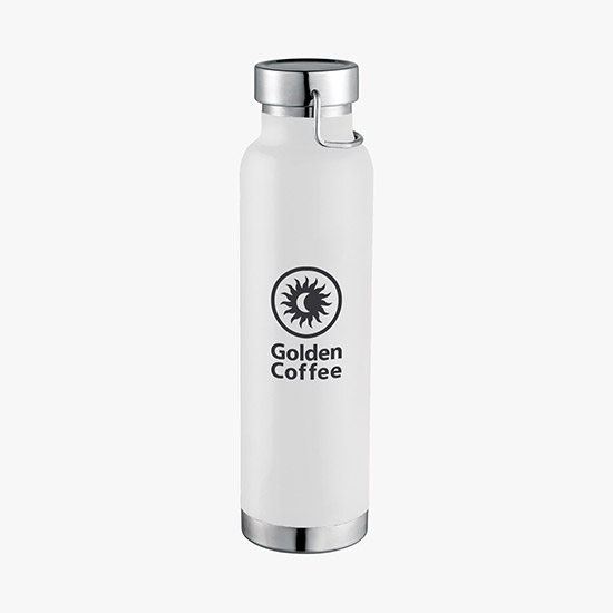 22 oz Thor Copper Vacuum Insulated Bottle - 24-Hour Production