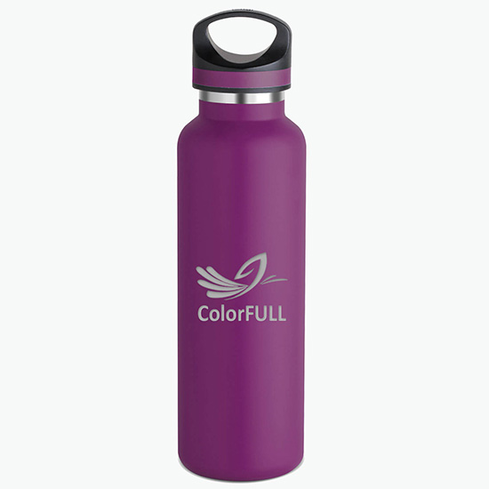 20 oz Basecamp® Tundra Bottle - Engraved - 24-Hour Production